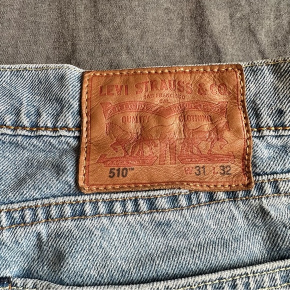 LEVI'S - 510™ SKINNY FIT MEN'S JEANS - Light Wash - 31x32 US - Picture 4 of 8